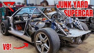 Junk Yard to SUPERCAR V8 Cooling System Complete  Project Jigsaw [upl. by Arramat214]