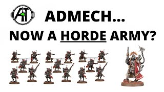 Horde Admech Incoming Skitarii Rangers and Vanguard Tactics in 9th Edition [upl. by Laflam783]