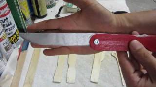 Whittling chip knife [upl. by Ontine]