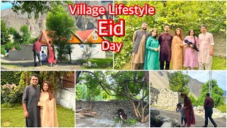 Village LifeStyle Eid Vlog  Village Dawat vlog on 2nd day of EID [upl. by Nyrroc]