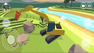 Excavator Simulation Dig In  Bagger Kinder Spiel  Android Games [upl. by Halley]