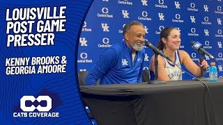 Louisville Post Game Presser  Kenny Brooks amp Georgia Amoore [upl. by Estelle]