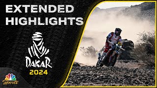 Stage 10  2024 Dakar Rally  EXTENDED HIGHLIGHTS  11724  Motorsports on NBC [upl. by Demitria]