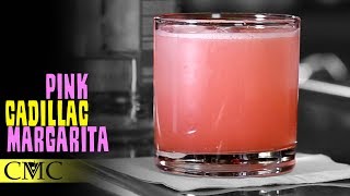 How To Make The Pink Cadillac Margarita Cocktail 🍹 [upl. by Sands394]