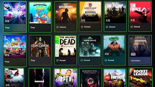 Xbox Free games List  Feb 2024 [upl. by Leisha698]