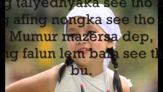 Lepcha sing along song  mayalmit adosa duet [upl. by Nylsaj]