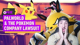 Ninja Reacts to Palworlds Ridiculous Lawsuit [upl. by Aneleairam]