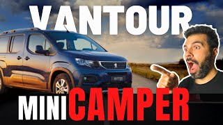 🟢 Camperizar RIFTER 👉DESCUBRE el Peugeot Rifter CAMPER 🚐 ¿COCHE o Mini CAMPER VAN TOUR 143 [upl. by Tuchman]