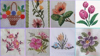 Very Beautiful amp Stunning Cross stitch patterns ideas [upl. by Aicissej]