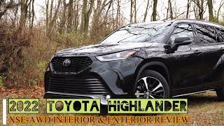 2022 Toyota Highlander Xse Awd  Exterior amp Interior Review Walkaround [upl. by Anitsyrhk]