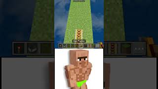 Rail Hack  Minecraft Villager Oi Oi Oi meme shorts minecraft [upl. by Ariaic654]