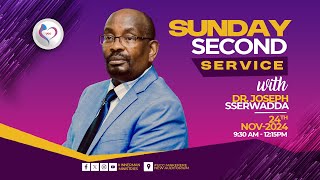 24 NOV 2024  APDR JOSEPH SSERWADA  SUNDAY SECOND SERVICE  LIVE  INNERMAN MINISTRIES [upl. by Zadack]