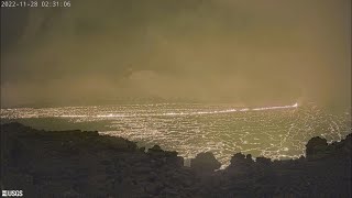 VIDEO  Hawaii’s Mauna Loa volcano erupts for first time in 38 years [upl. by Asiralc]