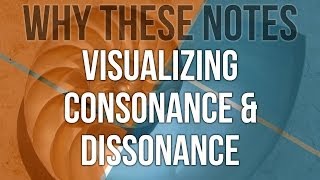 A Visual Representation of Consonance and Dissonance  Why These Notes [upl. by Sivla]