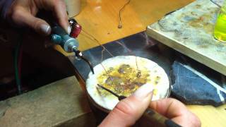 Soldering a Gold Chain to Jump Ring [upl. by Dillie]