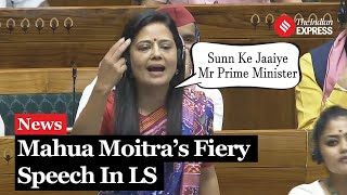 Mahua Moitra Criticizes BJP for Her Suspension Claims Heavy Political Cost [upl. by Ainniz306]