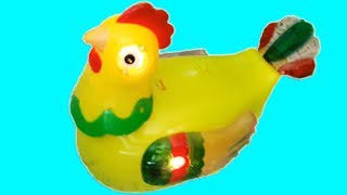 Chicken Toys  Toy Chicken Lays Eggs  Chicken Toy with Eggs [upl. by Salvay]