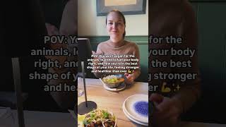 POV You went vegan for the animals but feel in love with nutrition [upl. by Marji]