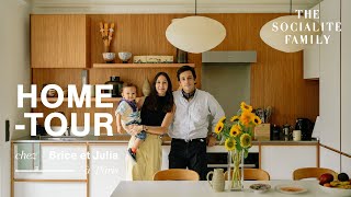 HomeTour  à Paris chez Julia Lainé et Brice Borredon [upl. by Dlaner719]