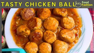 Indo Chinese Chicken Balls  Chicken Manchurian Balls  Spicy Chicken Balls Recipe By Food Fashion1 [upl. by Irej871]