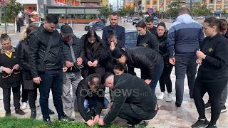 Vrasja e Grei BihucitStafi i pastiçerisë homazhe mes lotësh Ishte në momentin e në vendin e gabuar [upl. by Ecnerwal612]