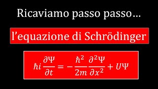 MQ101  Ricavare lEquazione di Schrödinger [upl. by Syah]