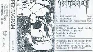 PentagramCHILEThe Malefice Demo 21987 [upl. by Sly]