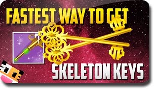 Destiny quotRise of Ironquot  Fastest Way To Earn quotSkeleton Keysquot Destiny Rise of Iron Gameplay [upl. by Ahker]