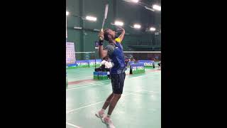 Cross Court Convert Return Drop Shot  Badminton  Power Smash [upl. by Anegal819]