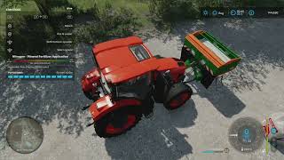 How to load your Fertilizer spreaders FS22 console [upl. by Clarine]