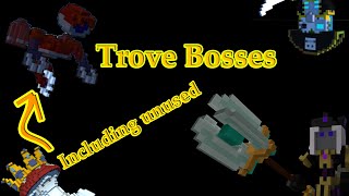 Trove  All adventure bosses showcase including unused [upl. by Lemart]