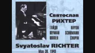 S Richter  Chopin Etude n 3 op103 Live 1949 [upl. by Fontes]