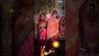 mvideo mvideoapp छठी मैया का श्री दीवार का song 🙏🌹❣️ [upl. by Airebma31]