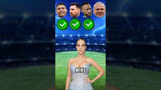 Messi vs Ronaldo vs Neymar vs Haland shorts ytshorts shortsfeed [upl. by Starkey]