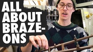 Brazeons What You Need to Know  Bicycle Framebuilding [upl. by Aynotak881]