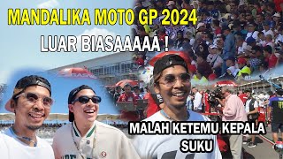 MERINDING  MANDALIKA MOTO GP 2024 LUAR BIASA  PENONTON RIBUAN GOKILLLZZZZ [upl. by Adnomal140]