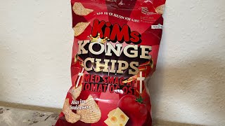 Kims Konge chips tomat og ost [upl. by Odnam738]