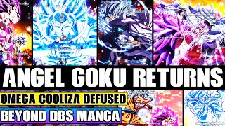 Beyond Dragon Ball Super Angel Goku Returns Mastered Ultra Ego Vegeta And Goku Destroy Cooliza [upl. by Padget]