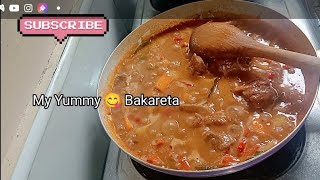 My Version how to Cooked Bakareta 7824 [upl. by Barra]