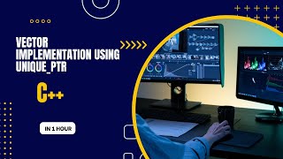 Vector Implementation in c using unique ptr [upl. by Aynatal]