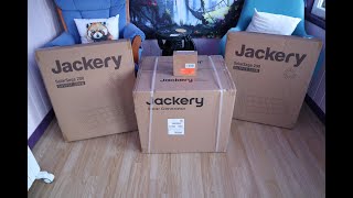 Jackery Explorer 2000 Plus Solar Generator Unboxing [upl. by Halullat]