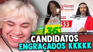 OS CANDIDATOS MAIS ENGRAÇADOS DO BRASIL KKKKK [upl. by Ahsotal]