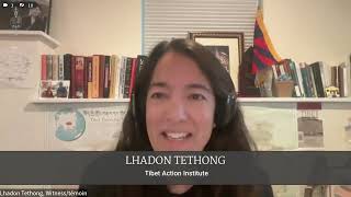 Lhadon Tethongs testimony before the Canadian House of Commons on Canadas IndoChina Policy [upl. by Haroun894]