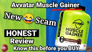 Avvatar Muscle Mass Gainer HONEST review  with LAB TEST [upl. by Gnilrad]