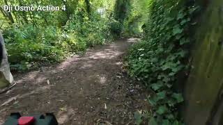 A ride on public footpath  cycle track in my TriRide Special Compact HT all road [upl. by Aralk]