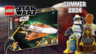 Lego Star Wars Jedi Bob’s Starfighter Update [upl. by Ranie634]