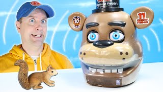 Five Nights at Freddys 10 Years Animatronic Freddy Head Bundle Phat Mojo Review [upl. by Catima]