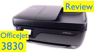 HP Officejet 3830 Review  Wireless AllinOne Printer Scanner Copier Fax [upl. by Ephram]