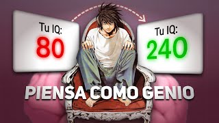 Cómo PENSAR como L LAWLIET Desarrolla una Mente Prodigiosa  Death Note [upl. by Tevis888]