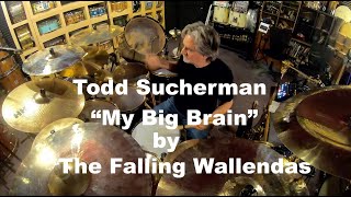 Todd Sucherman quotMy Big Brainquot by The Falling Wallendas 30th anniversary of release [upl. by Yeliah611]